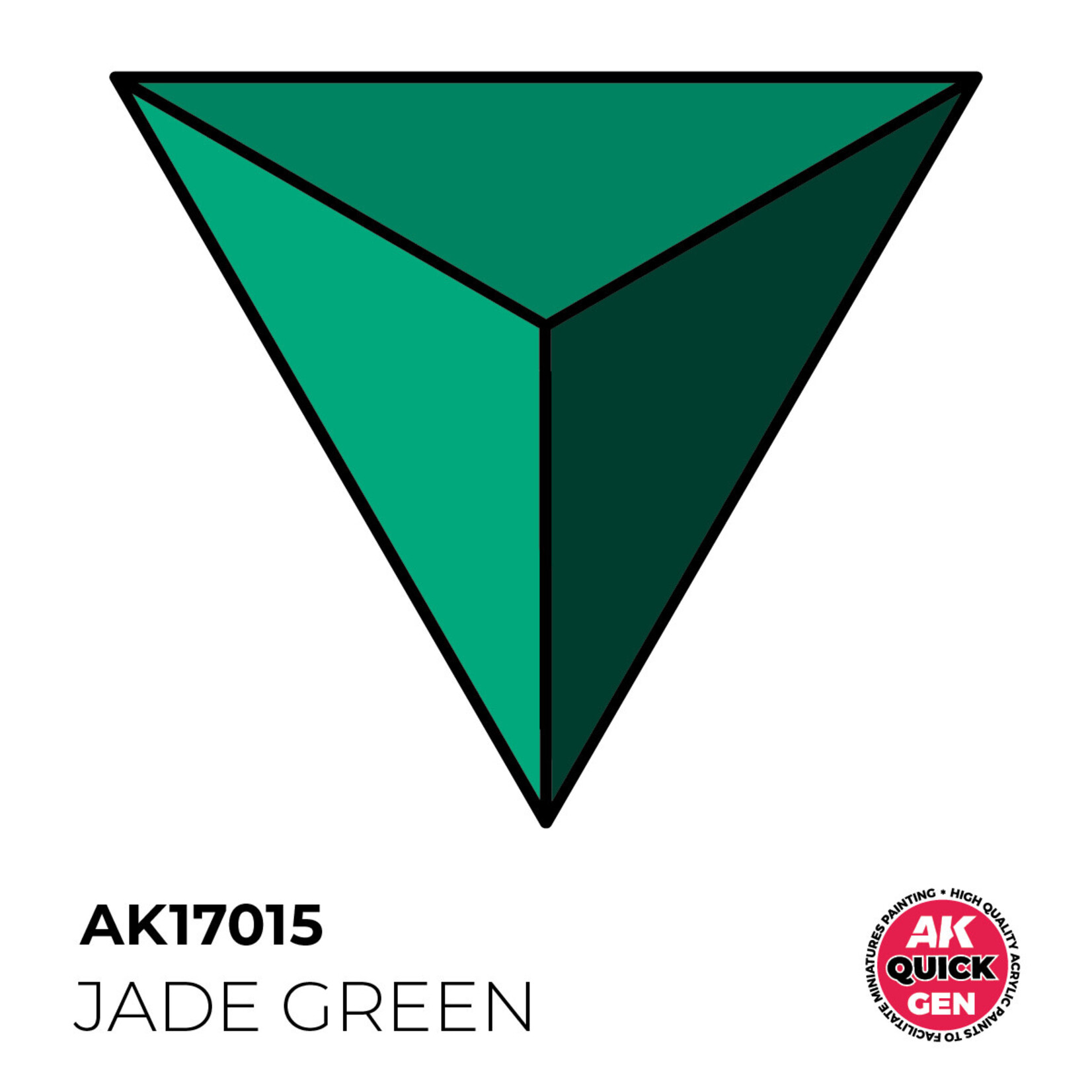 Quick Gen Jade Green 18ml - AK Interactive