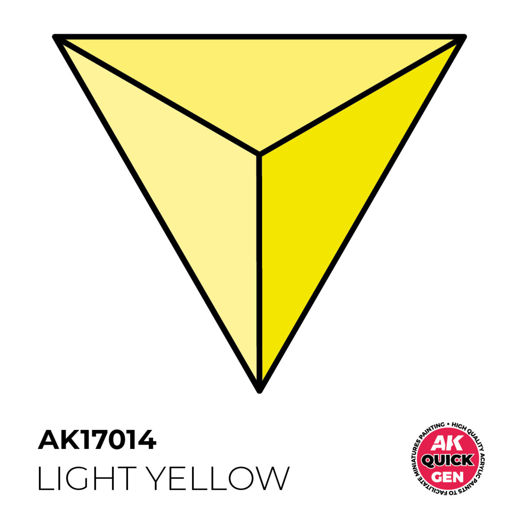 Quick Gen Light Yellow 18ml - AK Interactive