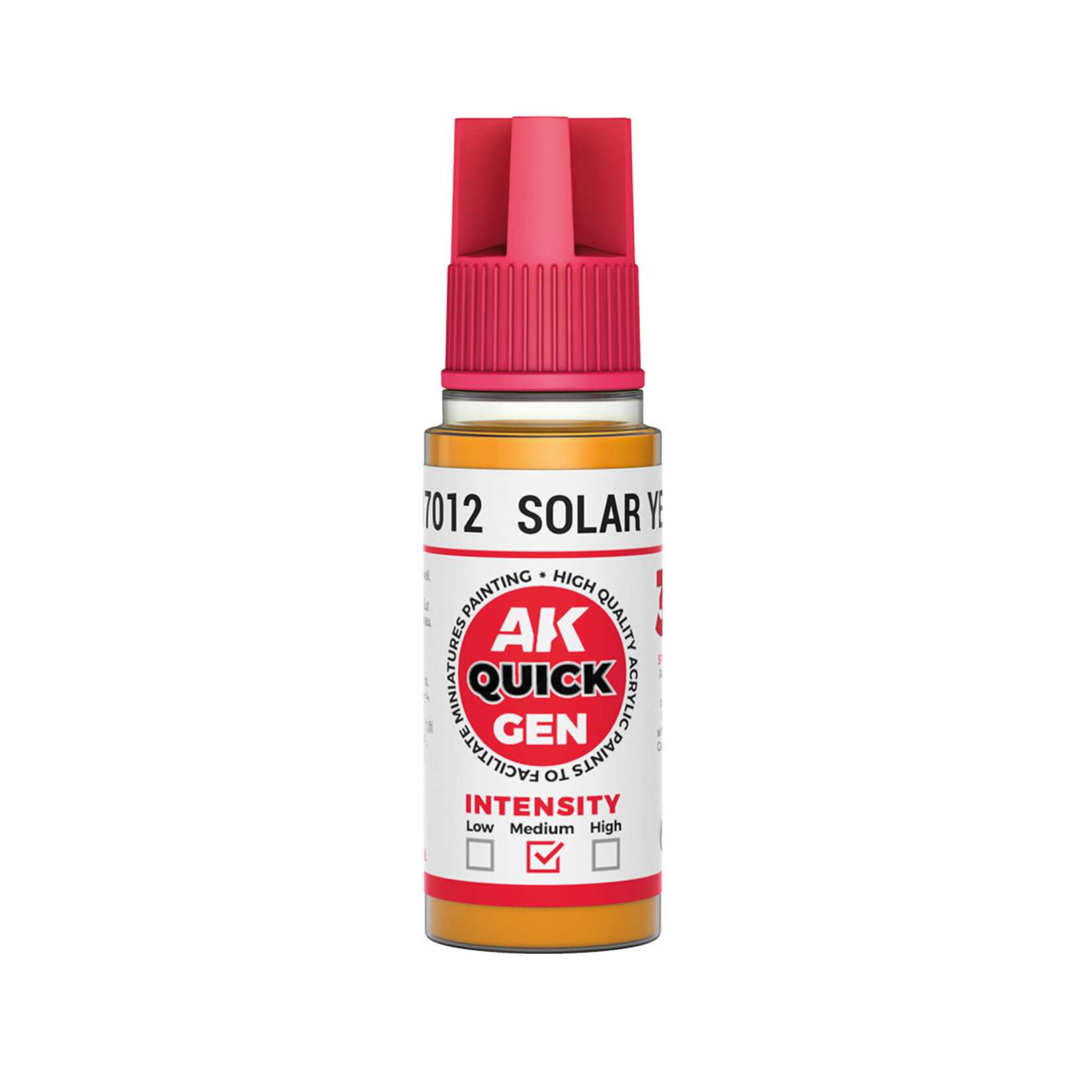 Quick Gen Solar Yellow 18ml - AK Interactive