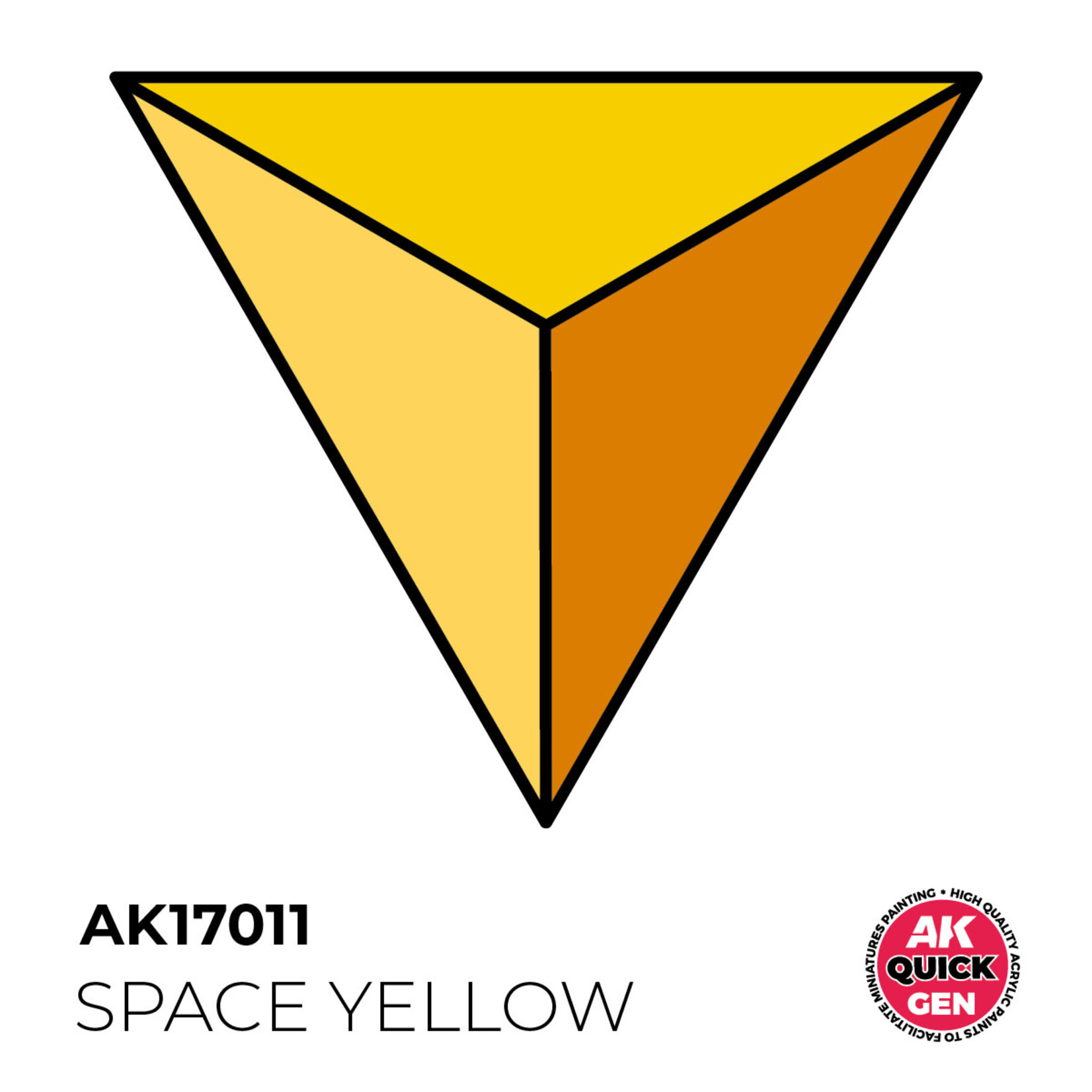 Quick Gen Space Yellow 18ml - AK Interactive