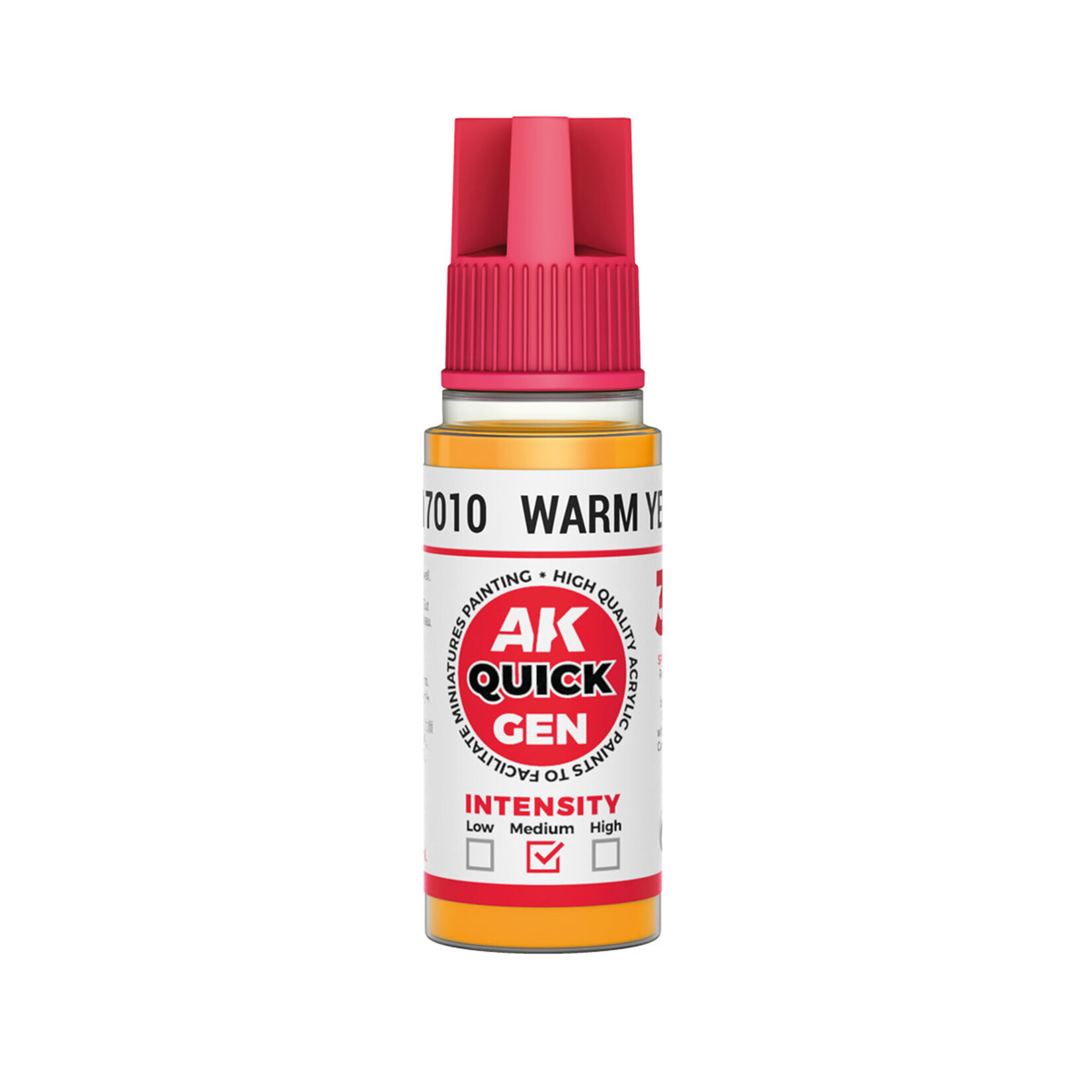 Quick Gen Warm Yellow 18ml - AK Interactive