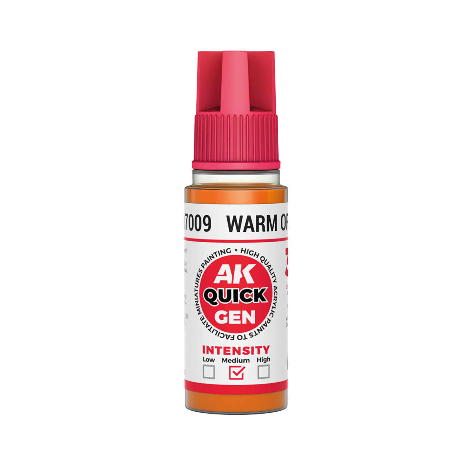 Quick Gen Warm Orange 18ml - AK Interactive