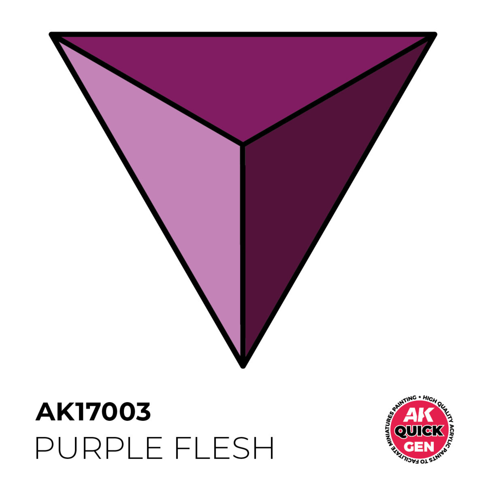 Quick Gen Purple Flesh 18ml - AK Interactive