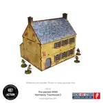 Micro Art Studio WW2 Normandy Townhouse 2, Pre-Painted - Bolt Action