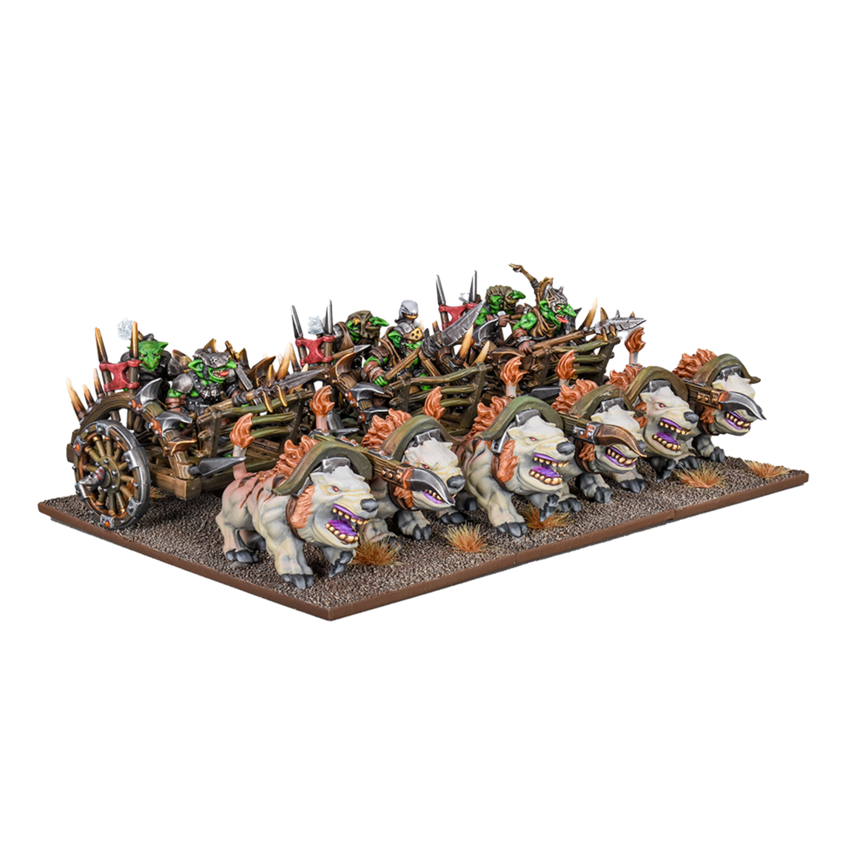 Mantic Char/Hacheur Gobelin - Goblins - Kings of War