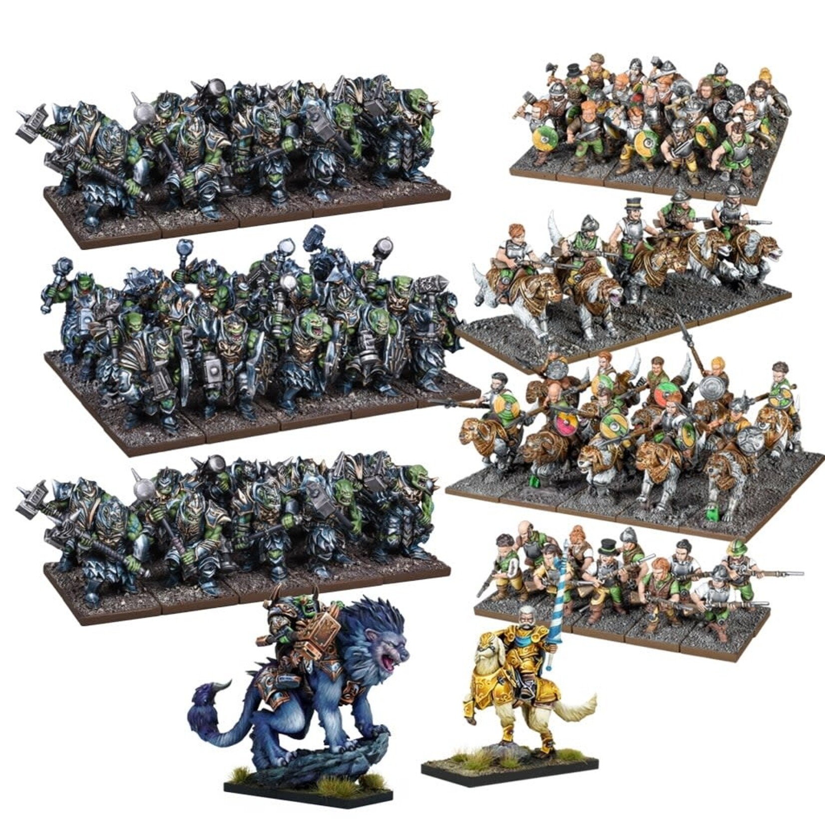 Mantic Tempête dans les comtés: Boîte de démarrage pour 2 joueurs - Kings of War (FR)