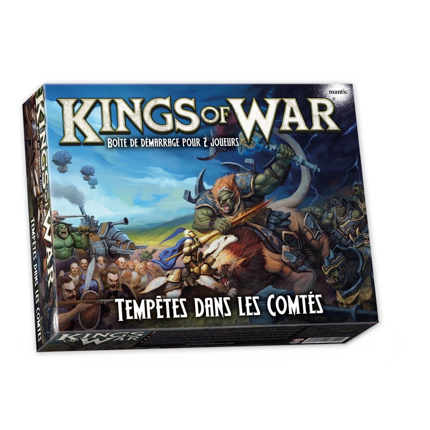 Mantic Tempête dans les comtés: Boîte de démarrage pour 2 joueurs - Kings of War (FR)