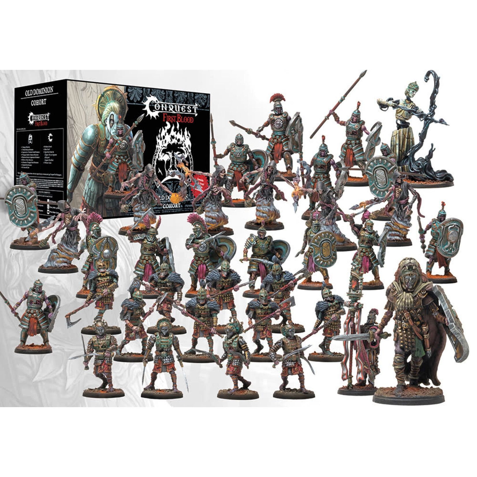 Para Bellum Games Old Dominion - First Blood Cohort Starter Set - Conquest