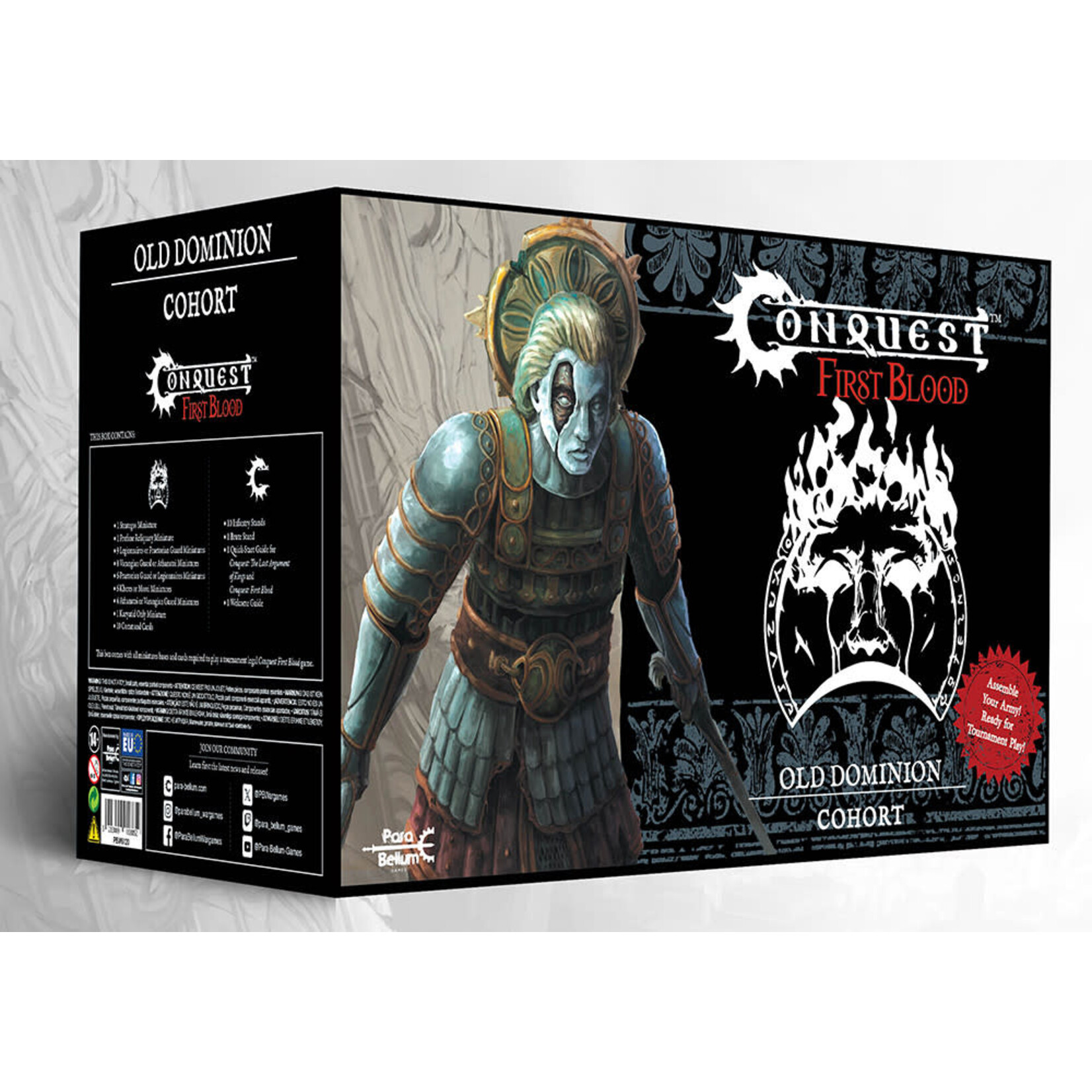 Para Bellum Games Old Dominion - First Blood Cohort Starter Set - Conquest