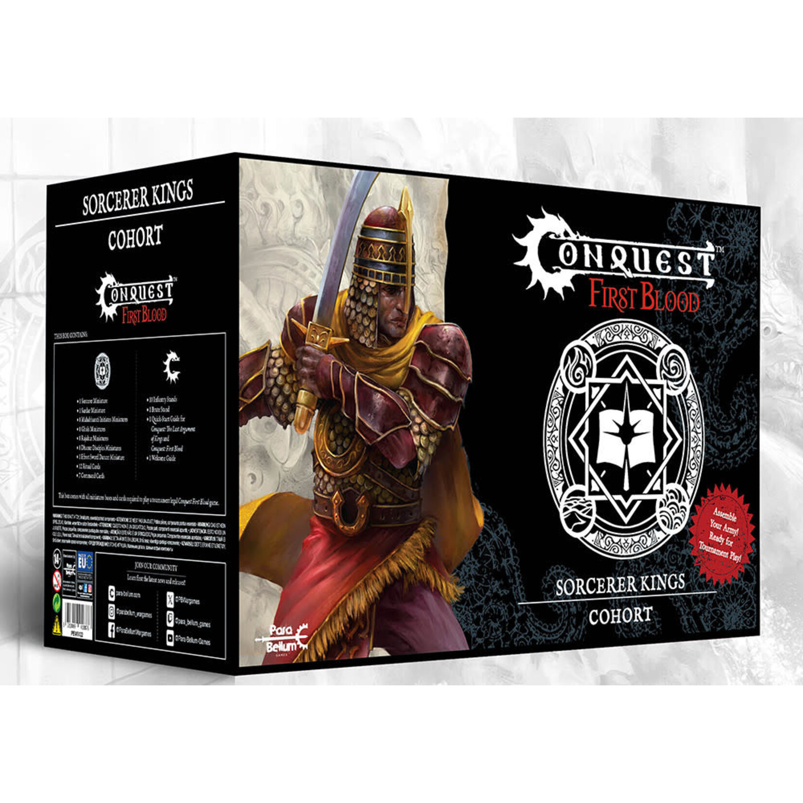Para Bellum Games Sorcerer Kings - First Blood Cohort Starter Set - Conquest