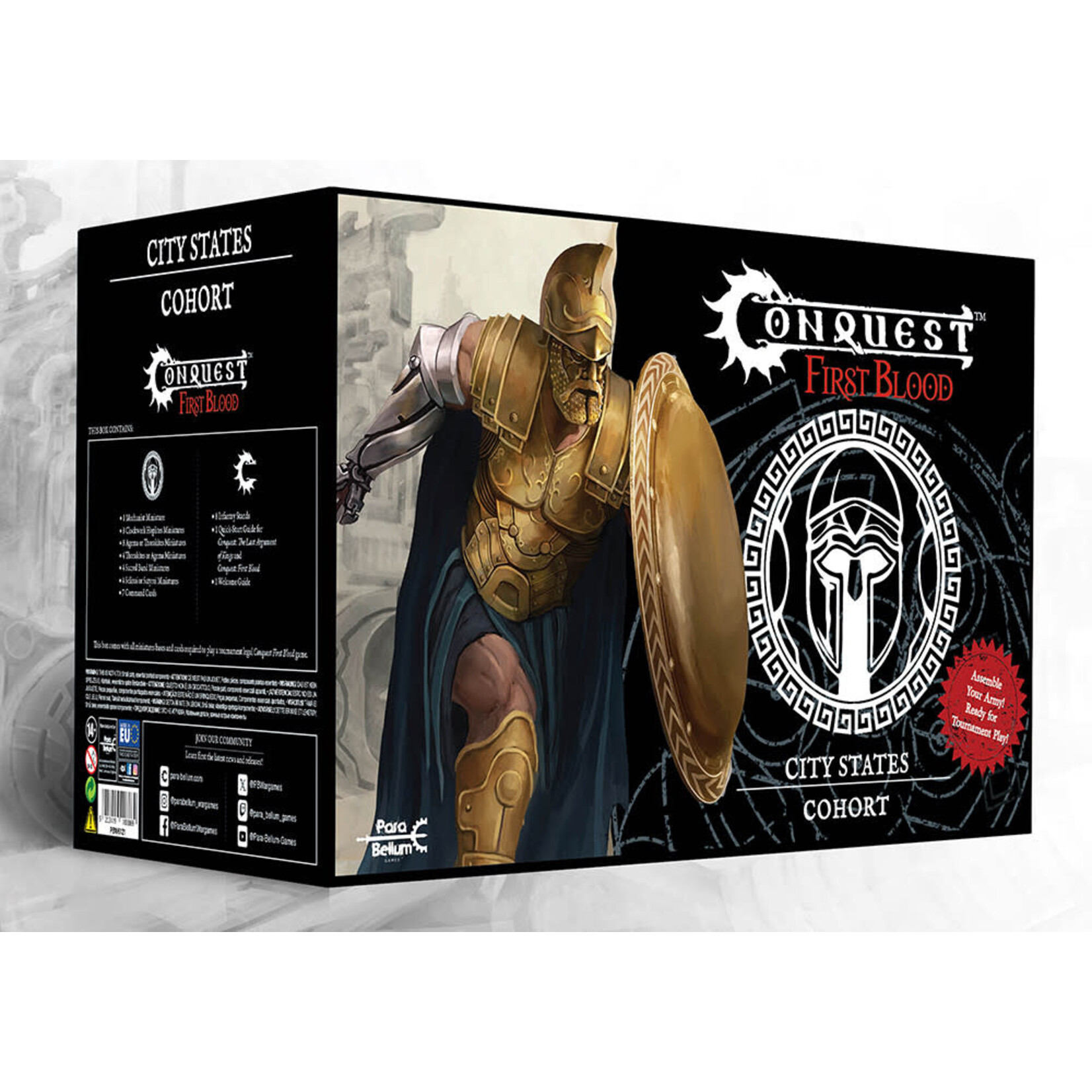 Para Bellum Games City States - First Blood Cohort Starter Set - Conquest