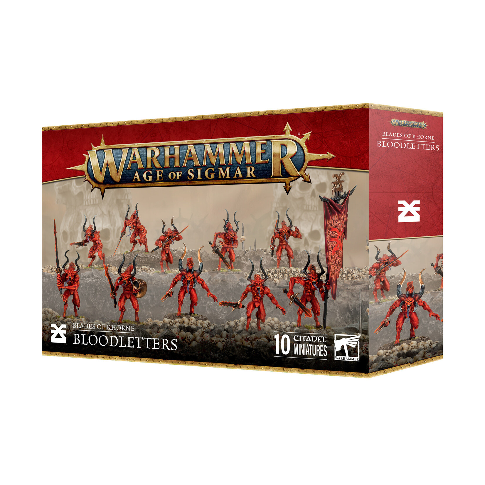 Games Workshop Bloodletters - Daemons of Khorne - Warhammmer Age of Sigmar & WH40K