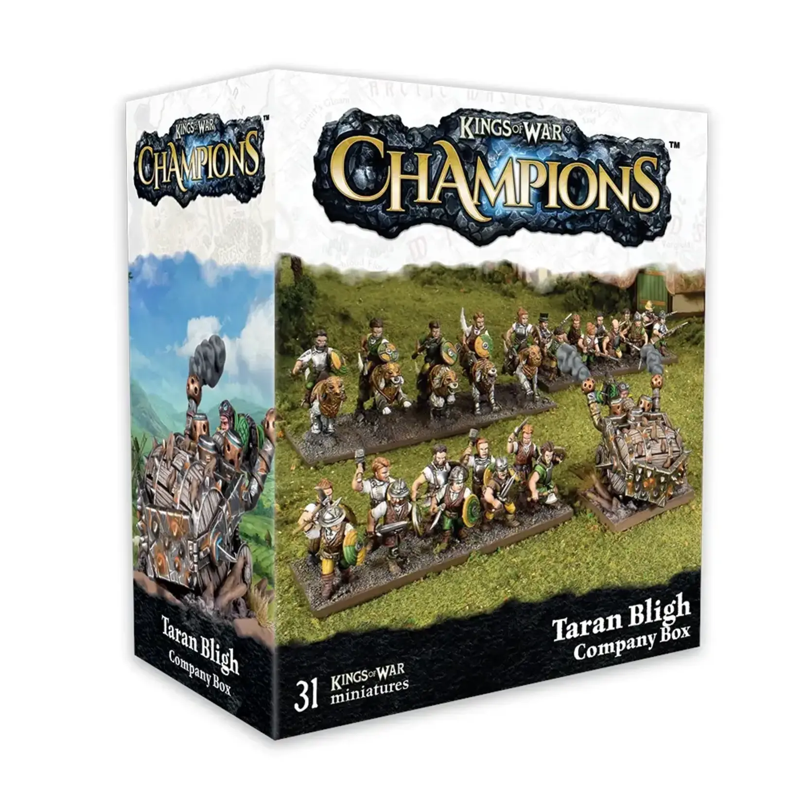 Mantic Taran Bligh Company Box - Kings of War Champions (ENG)