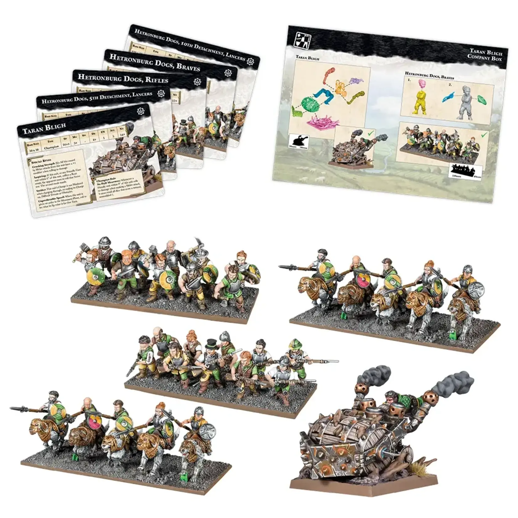 Mantic Taran Bligh Company Box - Kings of War Champions (ENG)