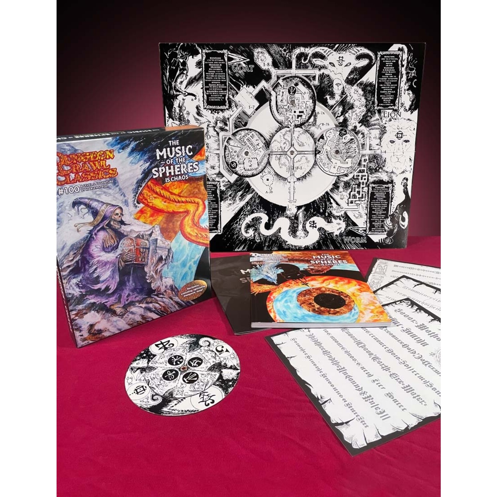 Goodman Games DCC #100 The Music of the Spheres, is Chaos Boxed Set, a Level 5 Adventure (ENG) - Dungeon Crawl Classics
