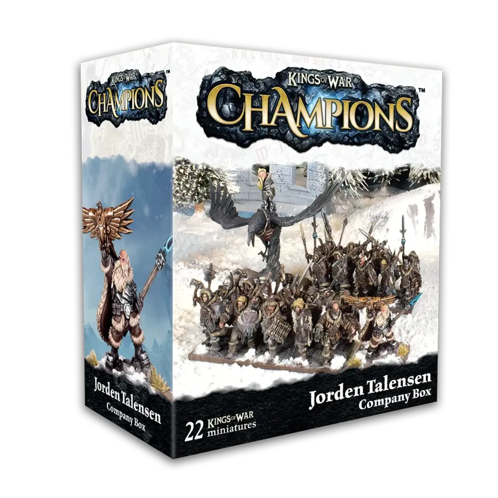Mantic Jorden Talensen Company Box - Kings of War Champions