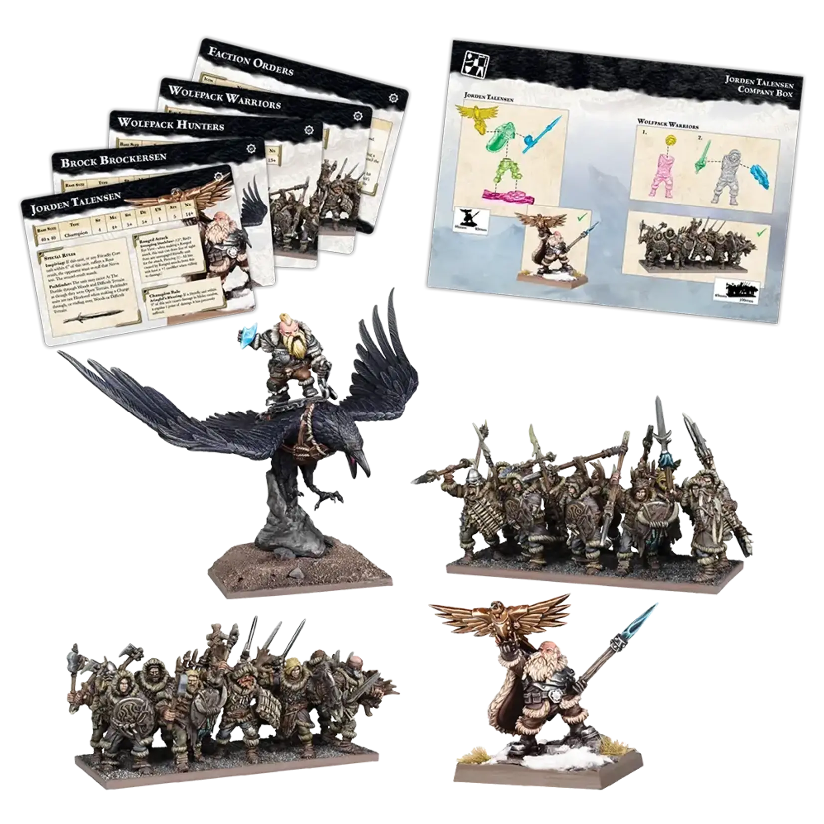 Mantic Jorden Talensen Company Box - Kings of War Champions