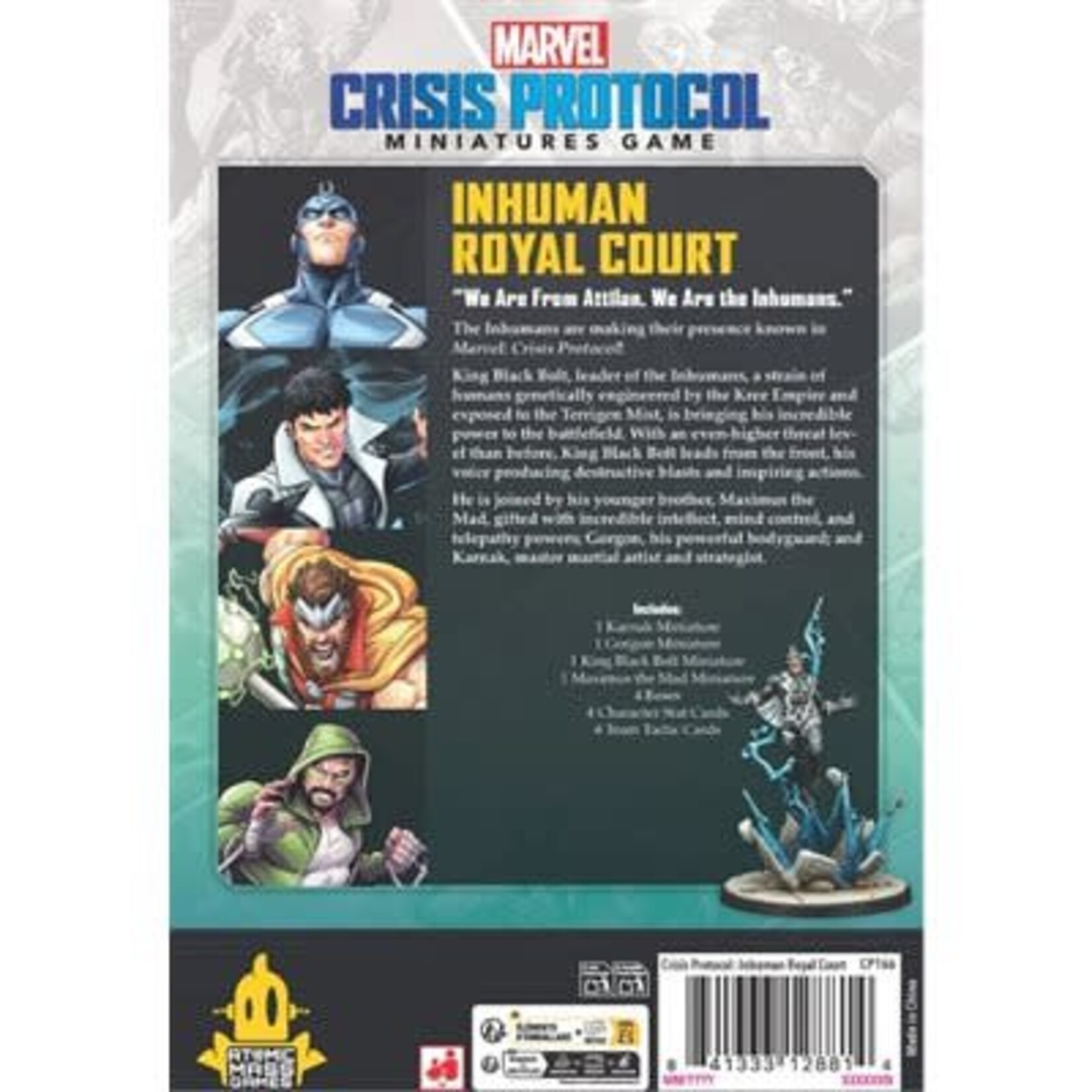 Inhuman Royal Court Character Pack - Marvel: Crisis Protocol (ML)