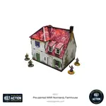 Micro Art Studio Ferme de Normandie, 2e guerre mondiale décor pré-peint - Bolt Action