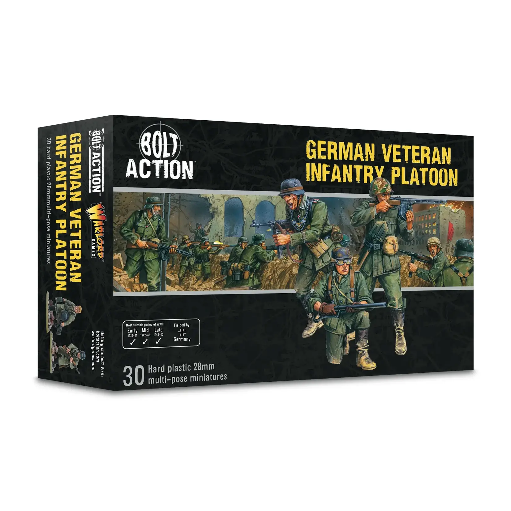 Warlord Games Section de vétéran allemands - Bolt Action