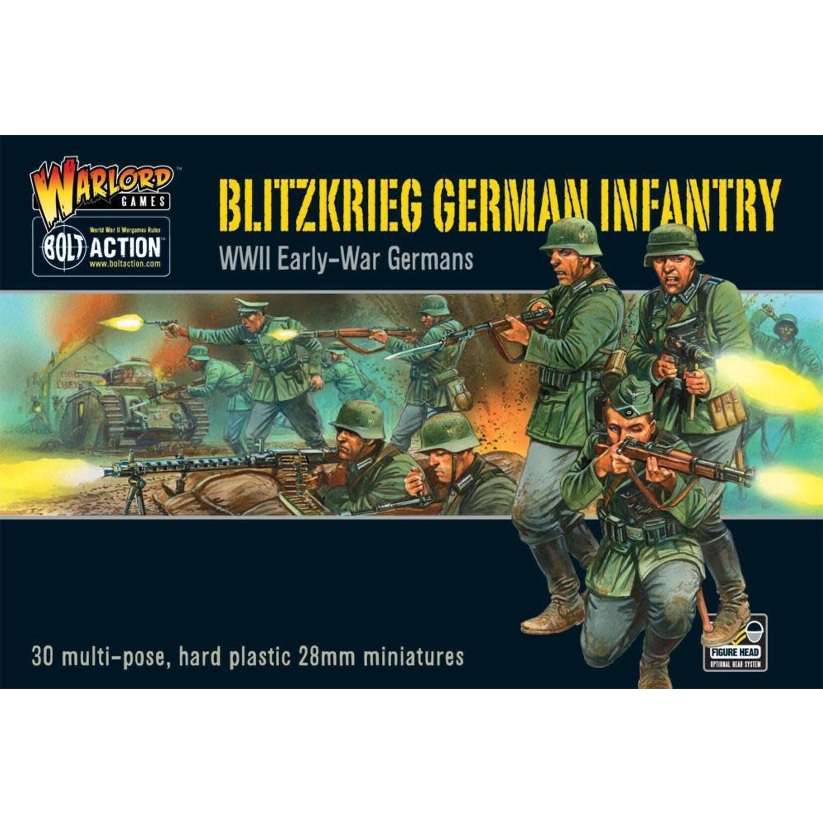 Warlord Games Infanterie allemande Blitzkrieg - Bolt Action