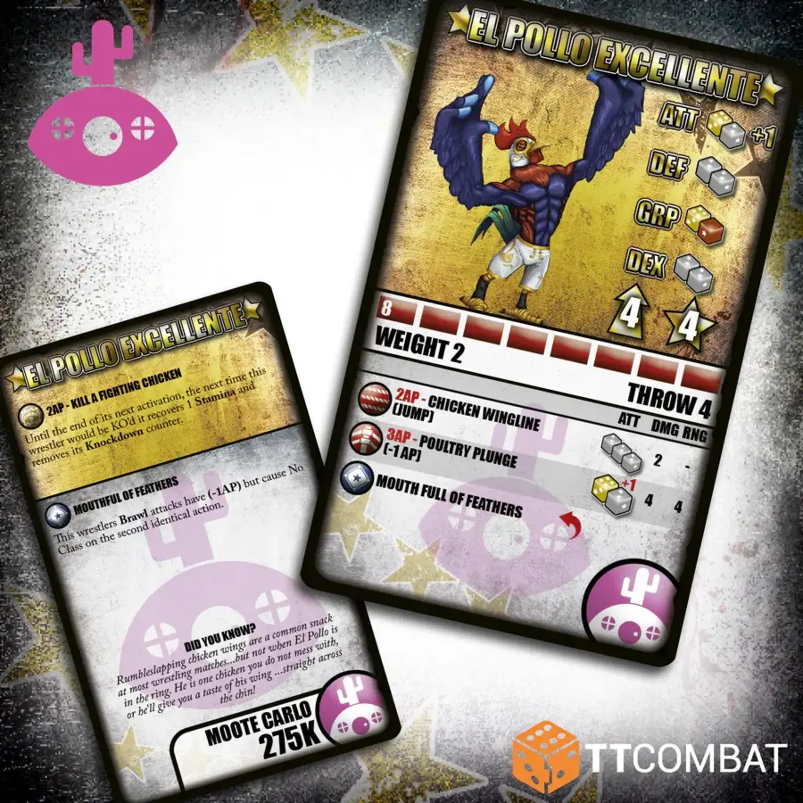 TTCombat El Pollo Excellente - Moote Carlo - Rumbleslam