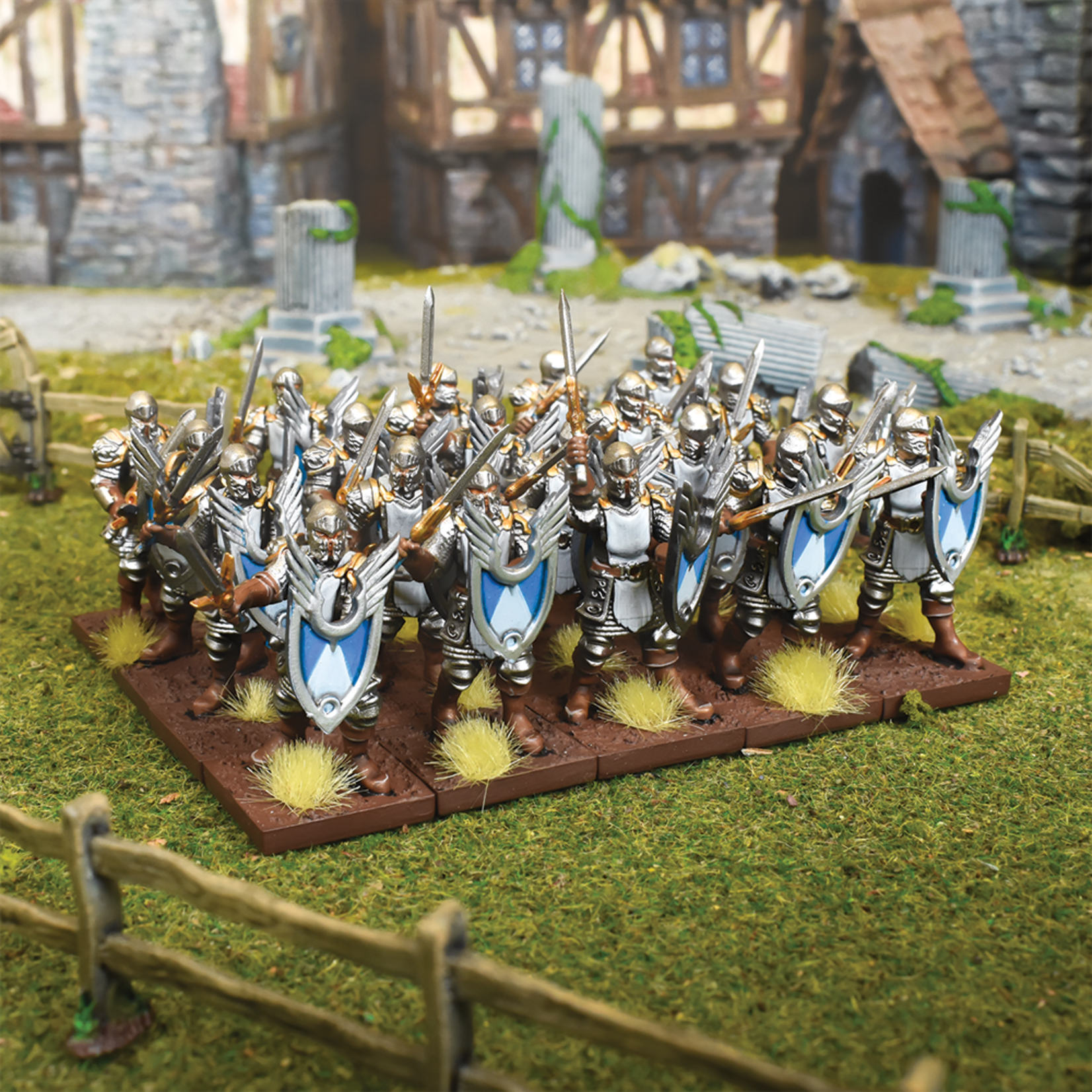Mantic Men-at-Arms Regiment - Basilean - Kings of War