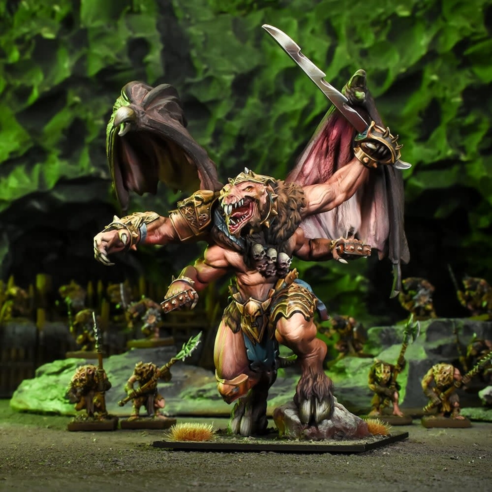 Mantic Skudku-z'luk, Demonspawn of Diew - Ratkin - Kings of War