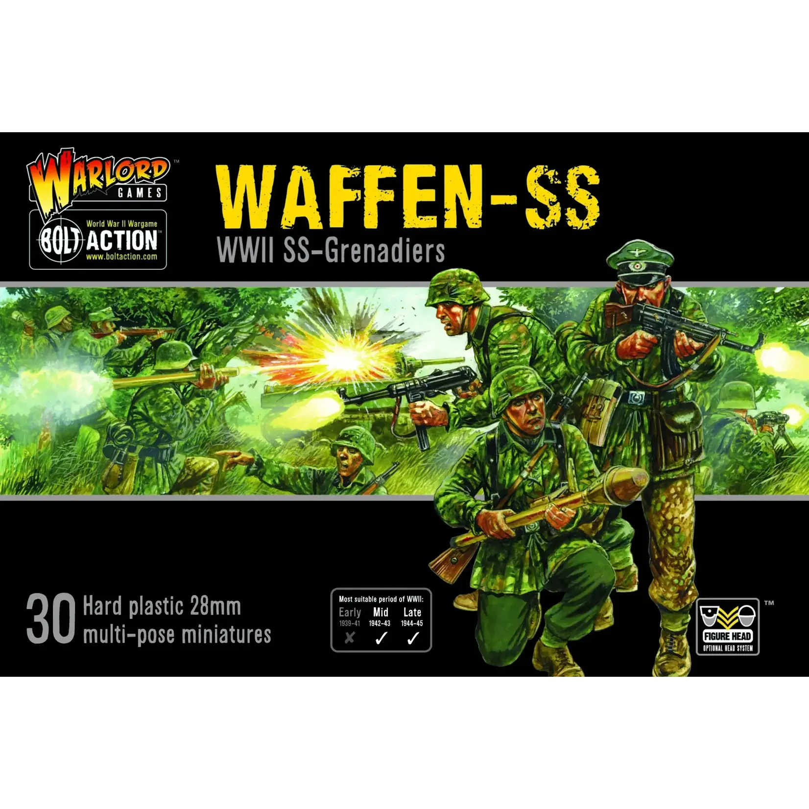 Warlord Games Waffen-SS WWII SS-Grenadiers - Bolt Action
