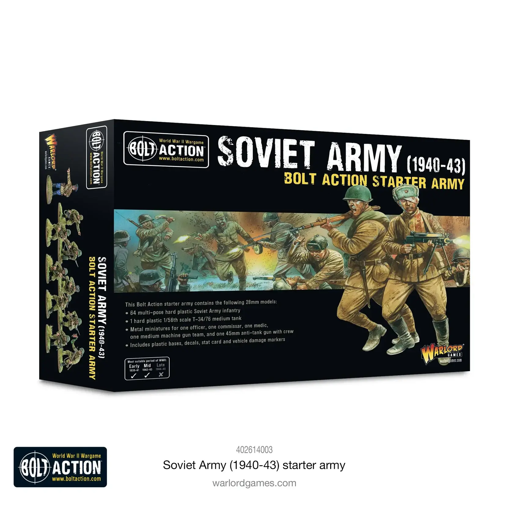 Warlord Games Soviet Army (1940-43) Starter Army - Bolt Action