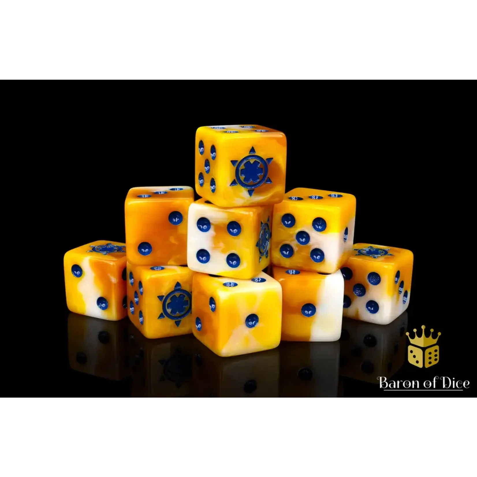 Baron of Dice Ensemble 25d6 Kings of War: Basilea - Official Dice Set - Baron of Dice
