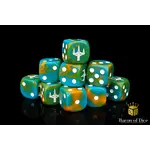 Baron of Dice Ensemble 25d6 Kings of War: Trident Realm - Official Dice Set - Baron of Dice