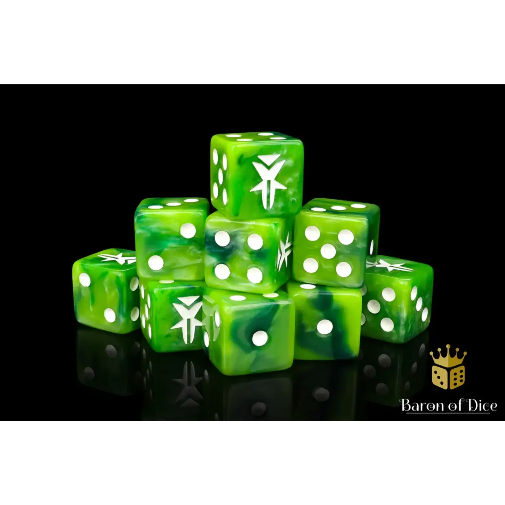 Baron of Dice Ensemble 25d6 Kings of War: Goblins - Official Dice Set - Baron of Dice