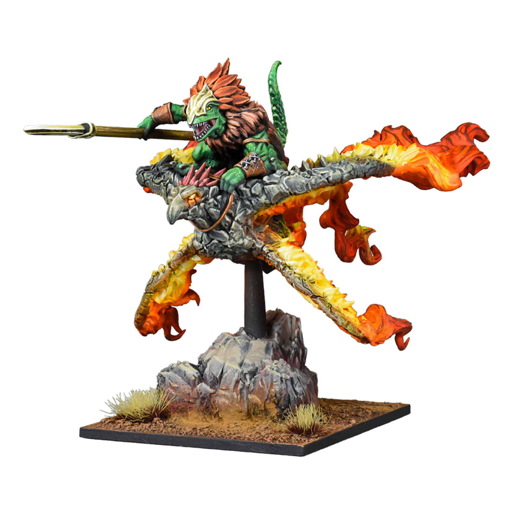 Mantic Ghekkotah Skylord - Salamanders - Kings of War