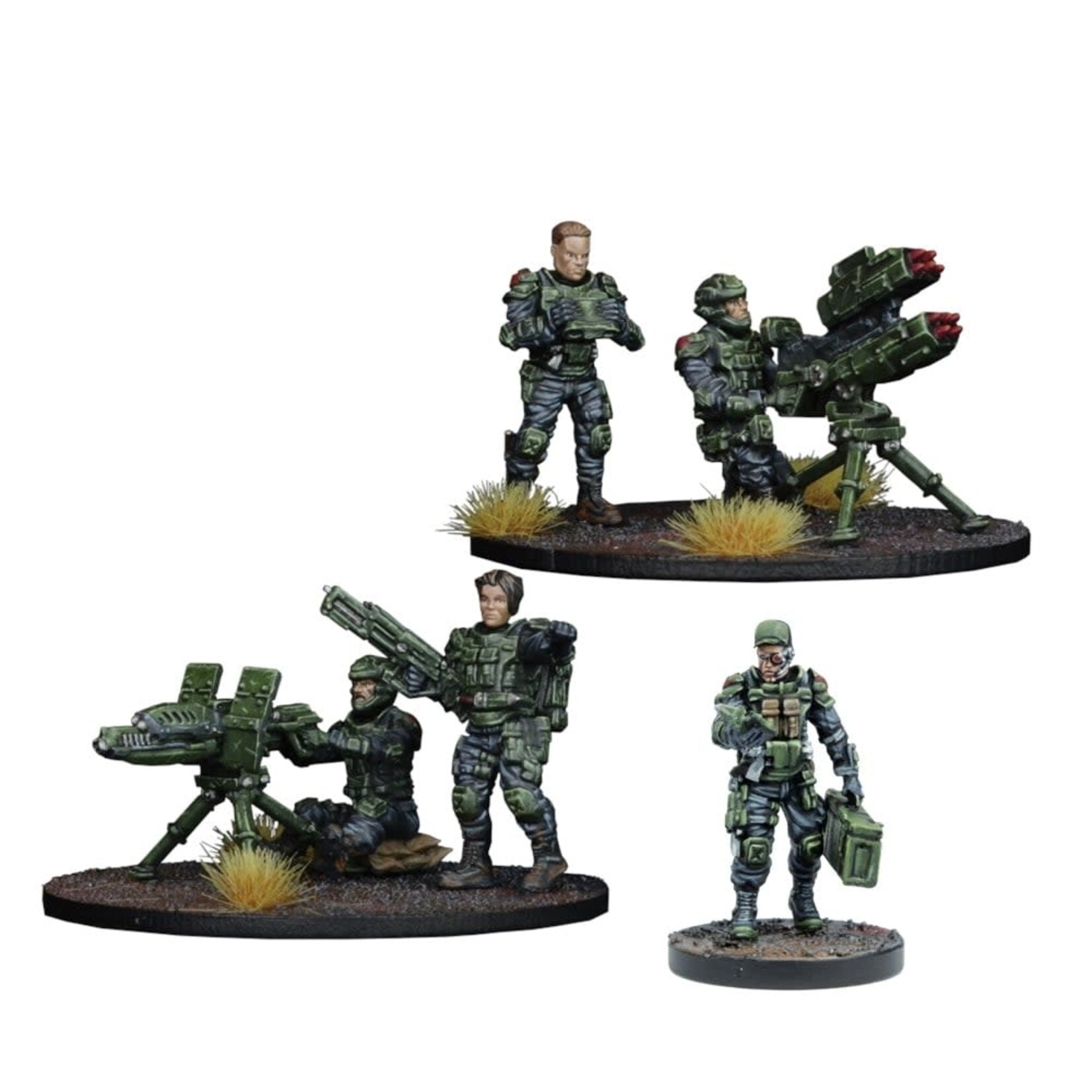 Mantic Anti Tank Weapons Team - GCPS - Firefight