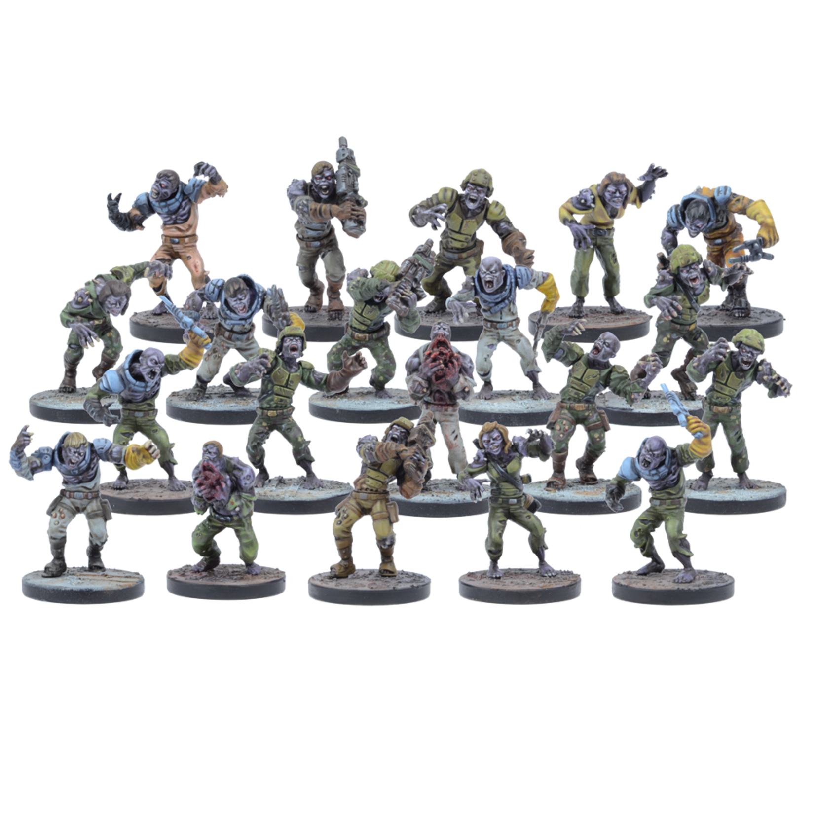 Mantic 3rd Gen Troopers (Stage 3A Ghouls) - Plague - Firefight