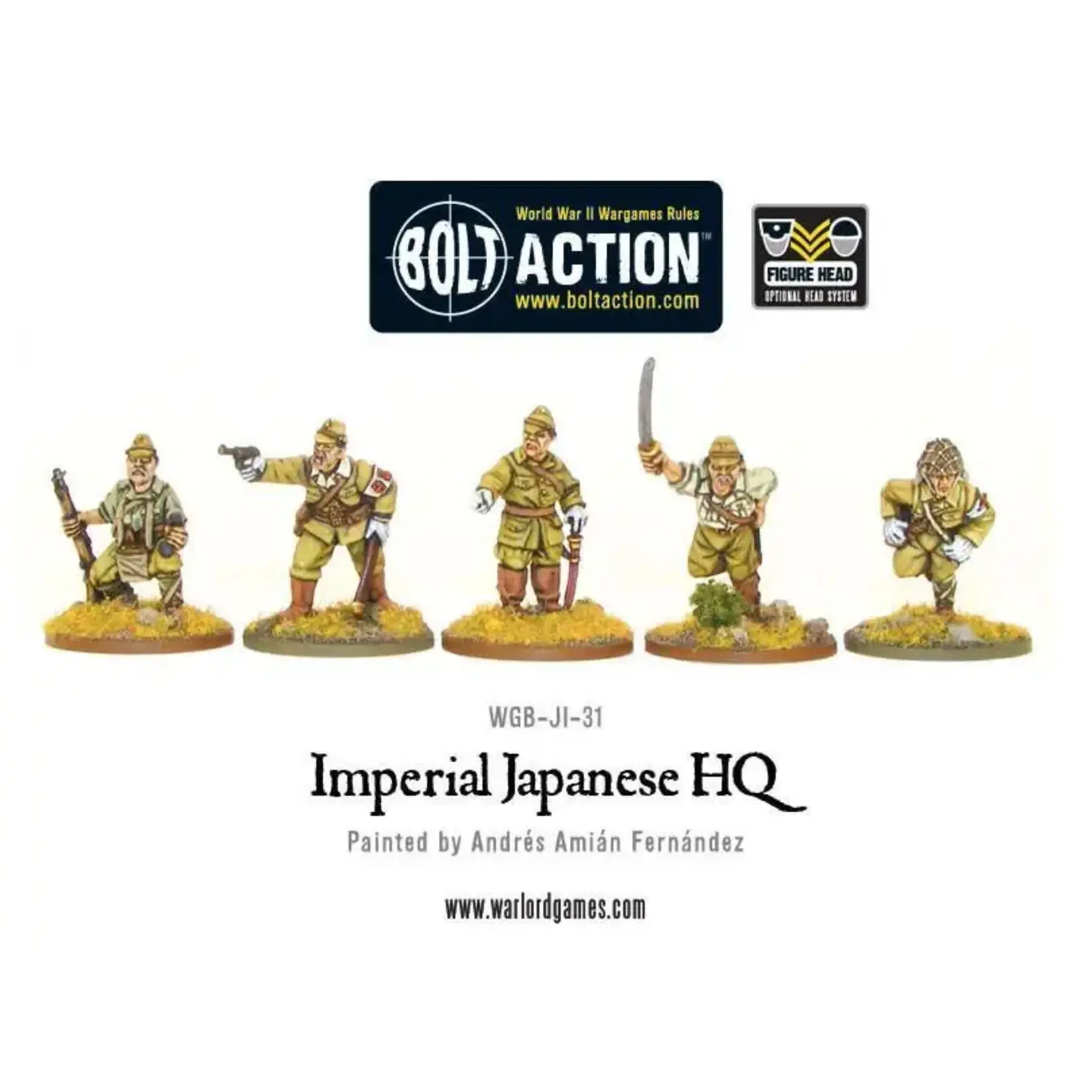 Warlord Games Imperial Japanese Army HQ - Bolt Action