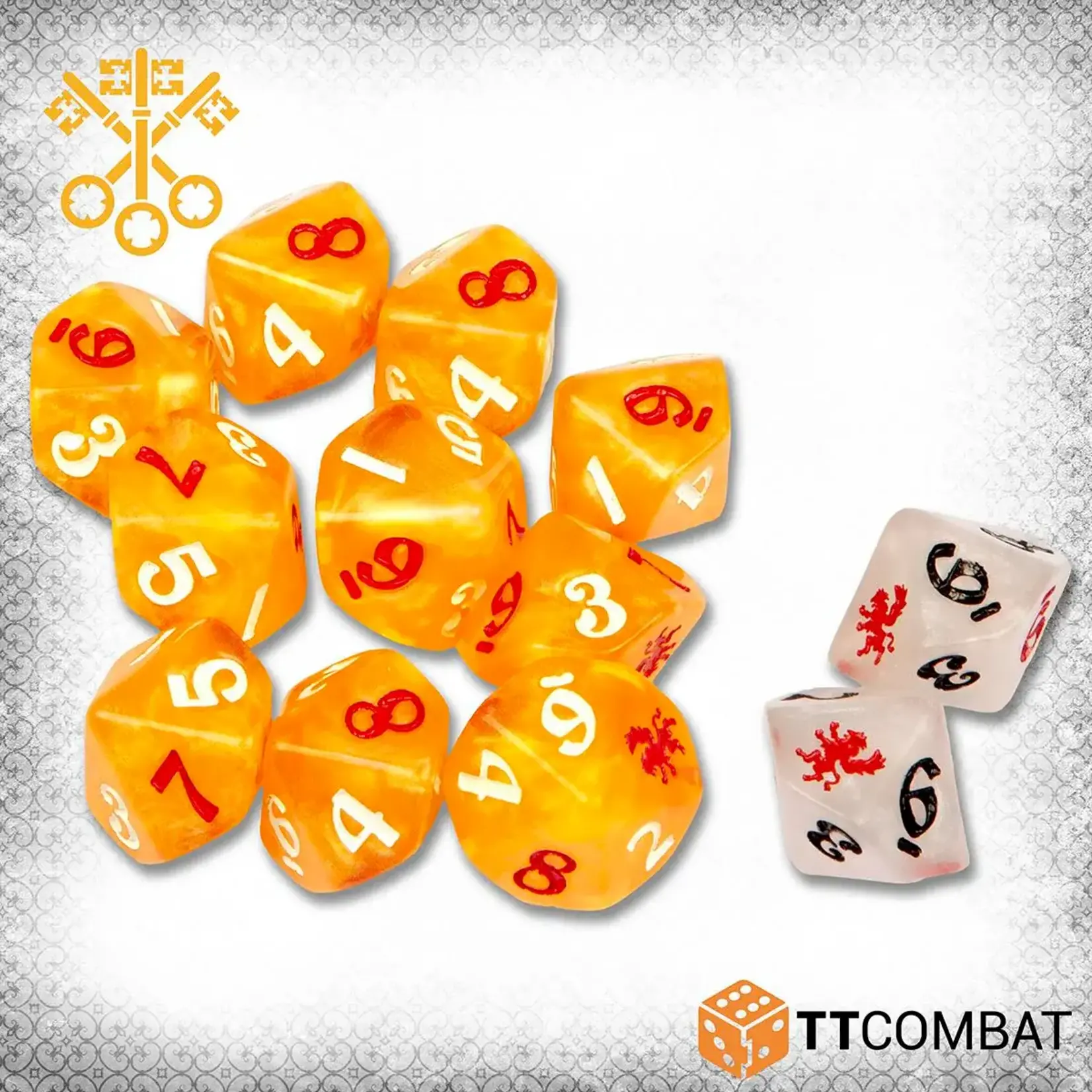 TTCombat The Vatican Dice / Dés "The Vatican" - Carnevale