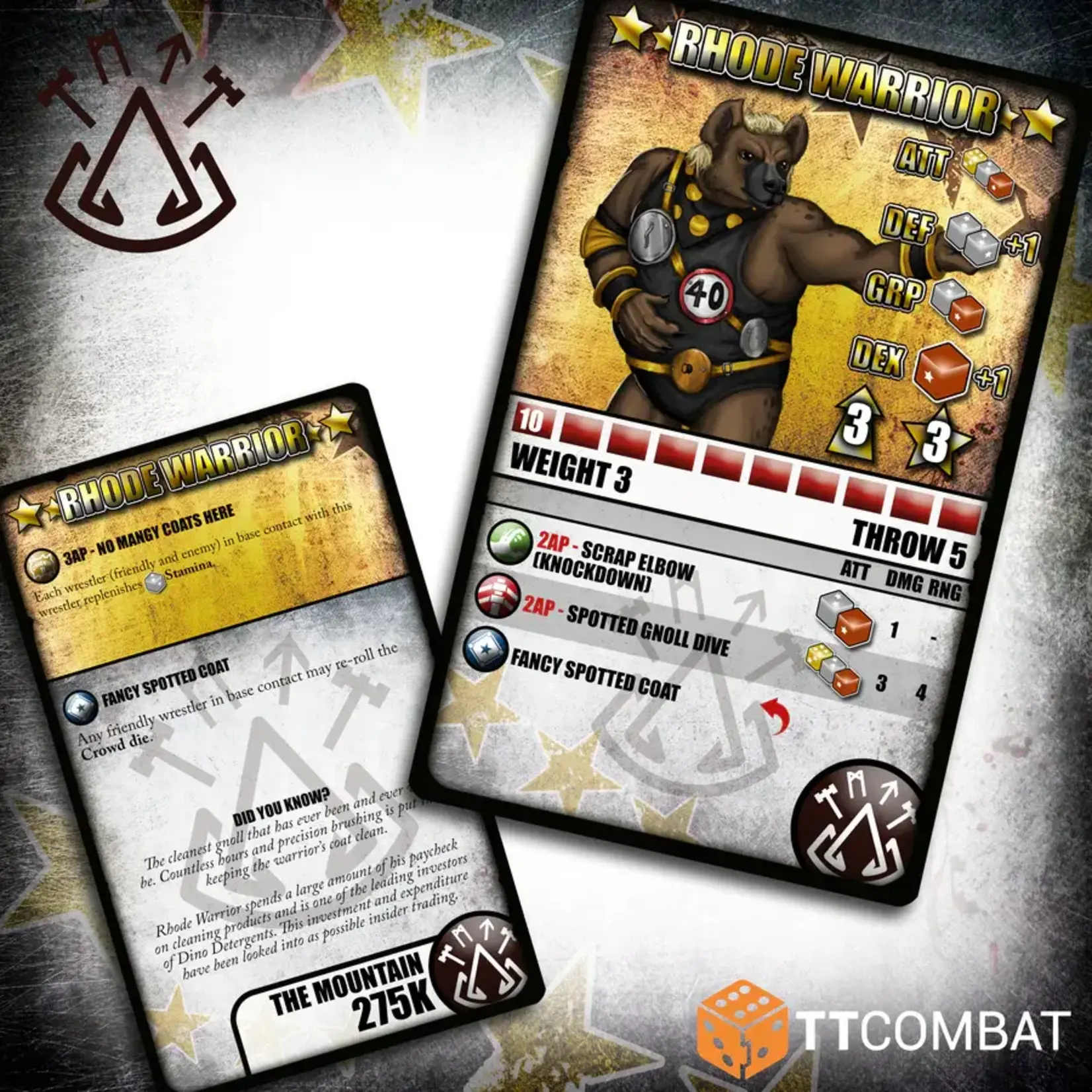 TTCombat Rhode Warrior - The Moutain - Rumbleslam