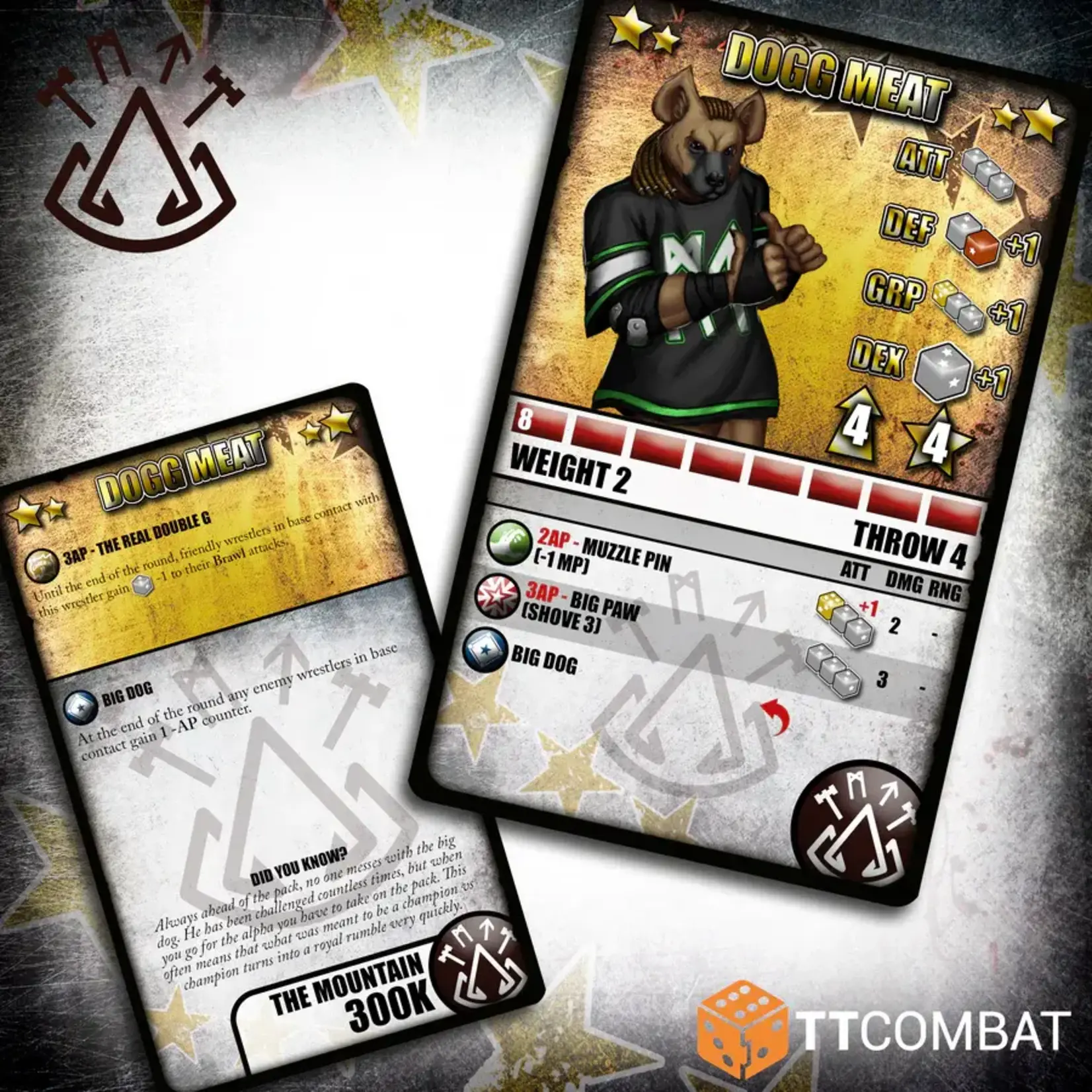 TTCombat Dogg Meat - The Mountain - Rumbleslam