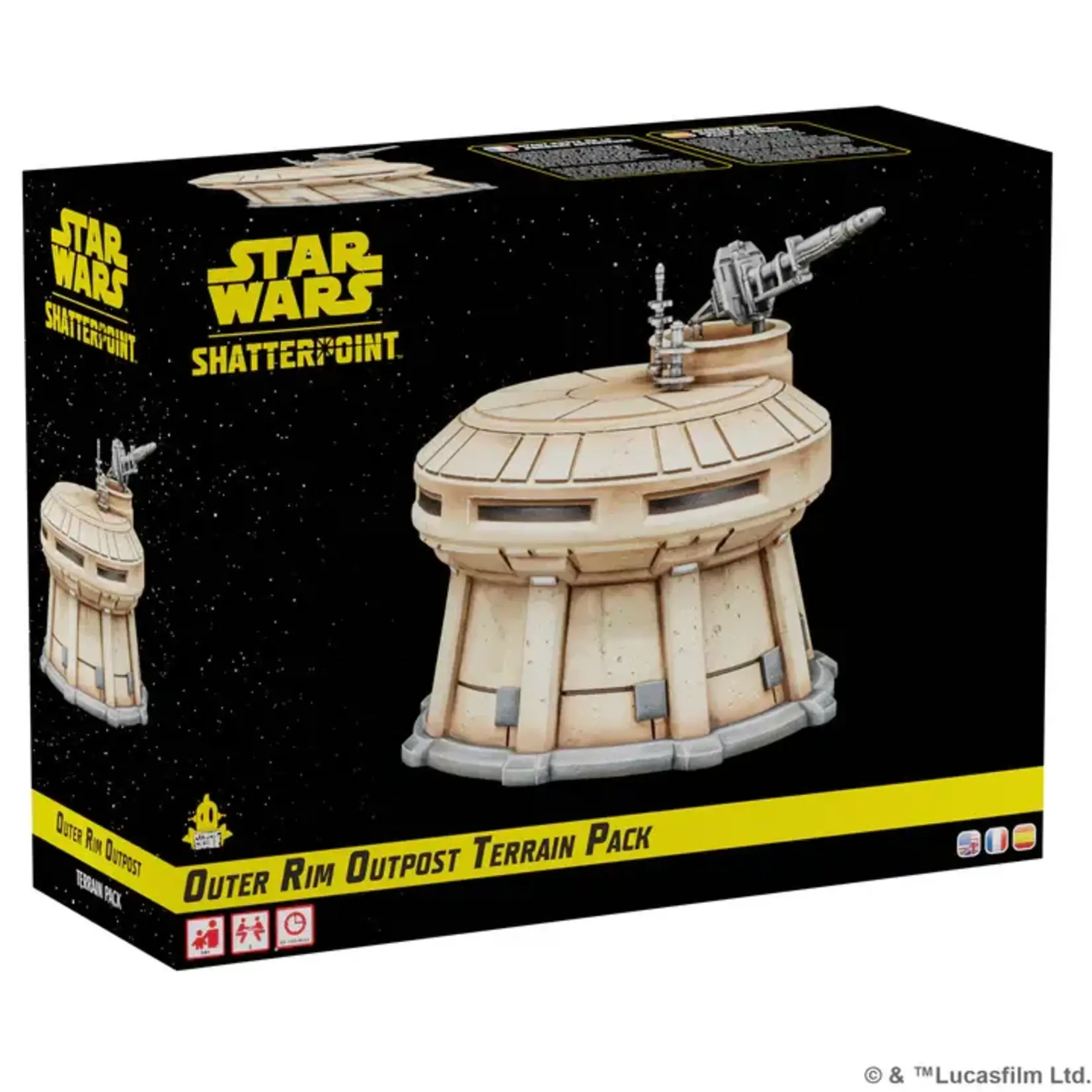 Outer Rim Outpost Terrain Pack - Star Wars: Shatterpoint (ML)