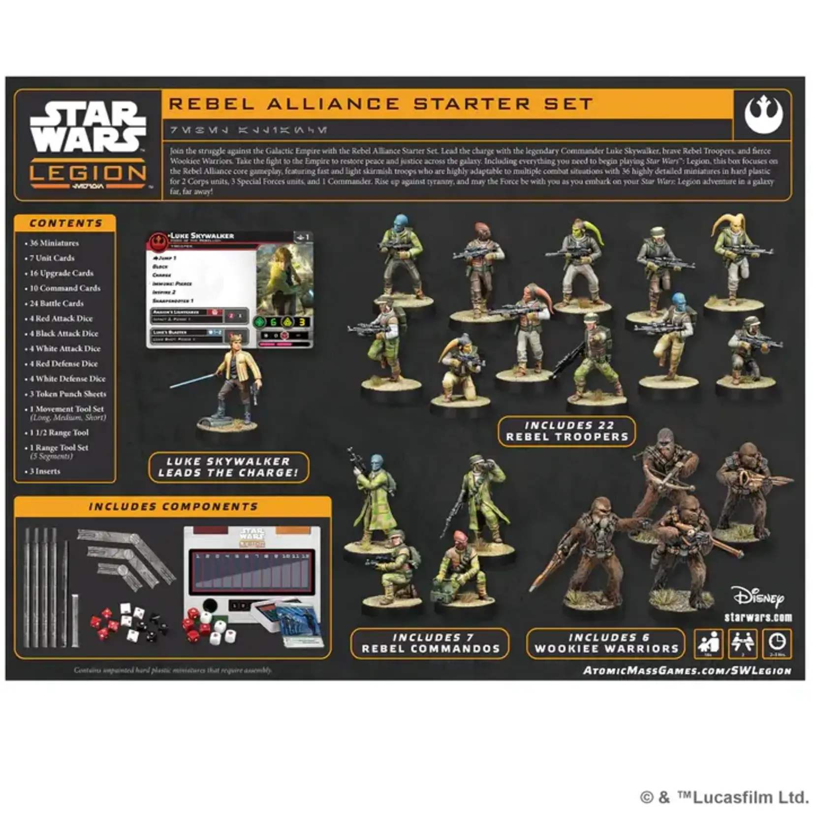 Rebel Alliance Starter Set - Star Wars: Legion (ML)