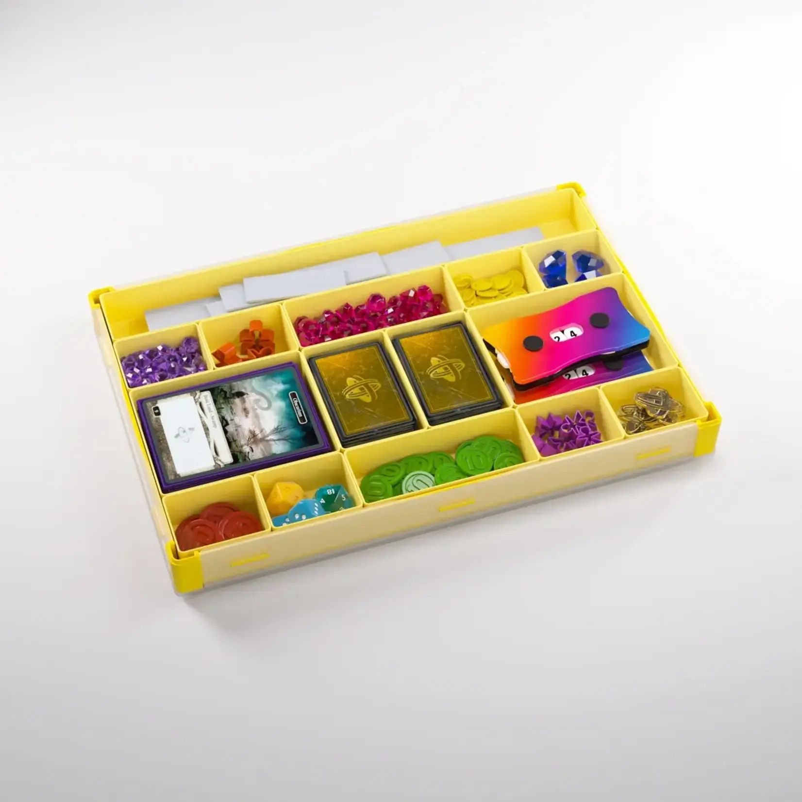 Organisateur "Token Silo  XL Convertible" Jaune - Gamegenic