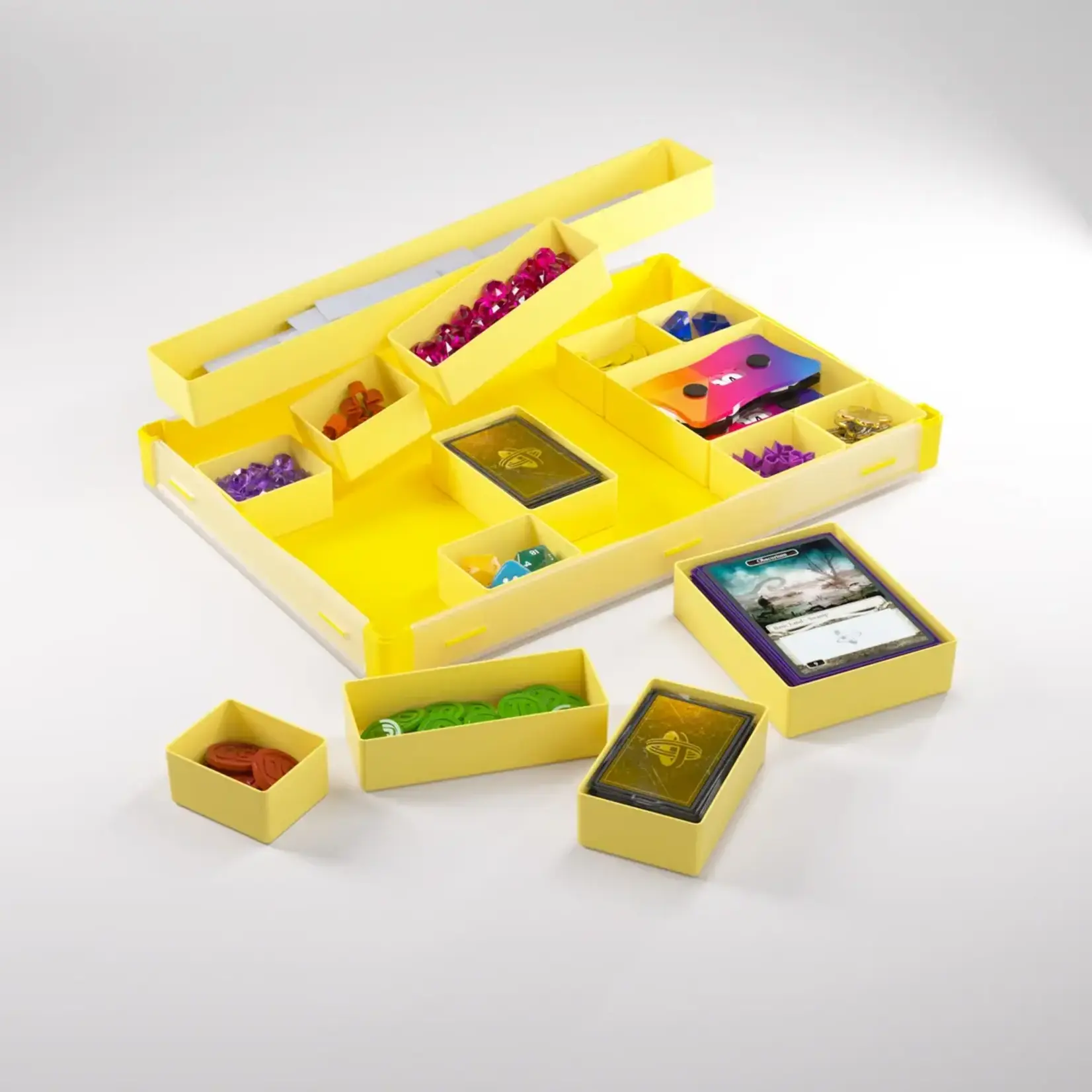 Organisateur "Token Silo  XL Convertible" Jaune - Gamegenic