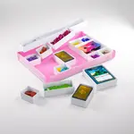 Organisateur "Token Silo  XL Convertible" Rose/Blanc - Gamegenic