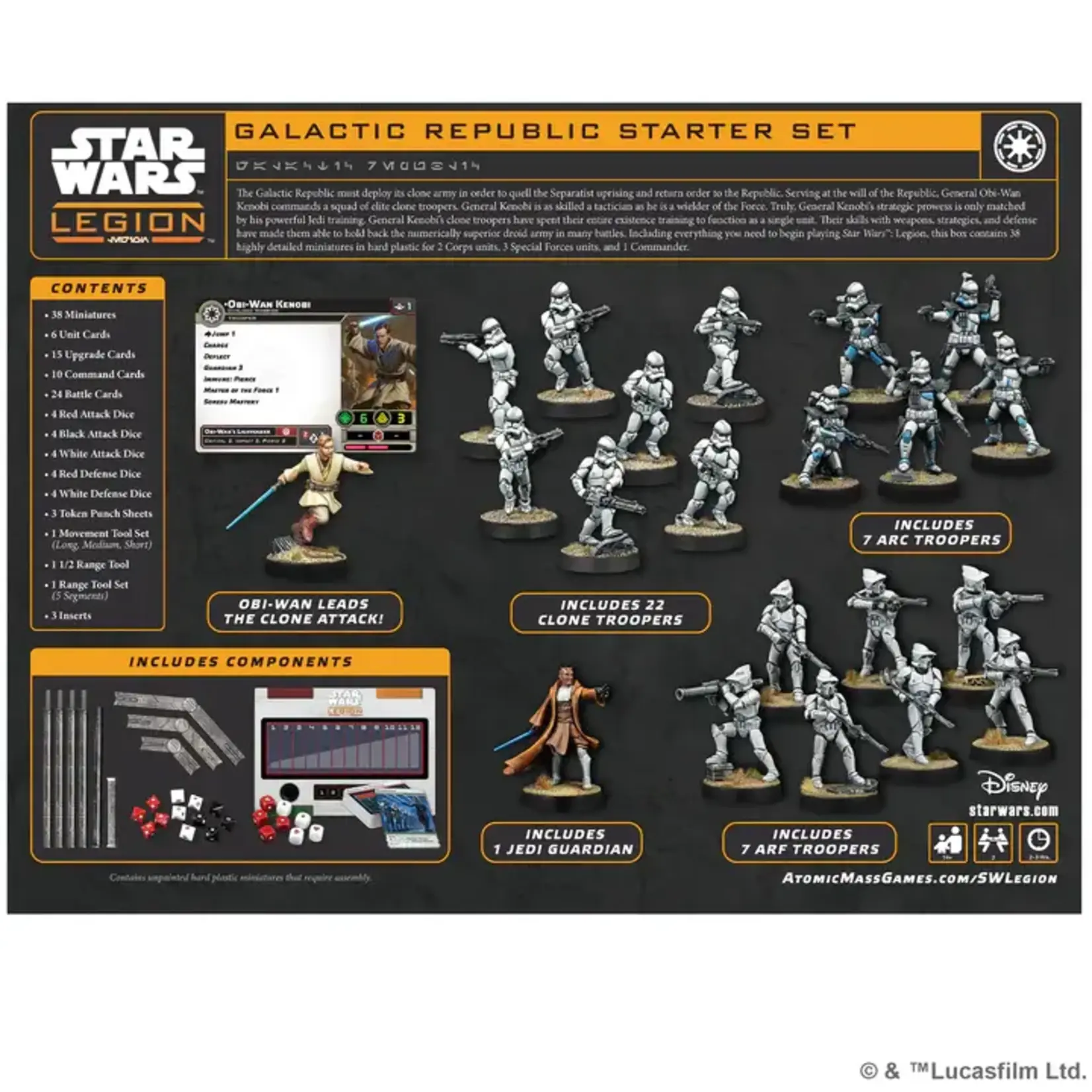 Galactic Republic Starter Set - Star Wars: Legion (ML)