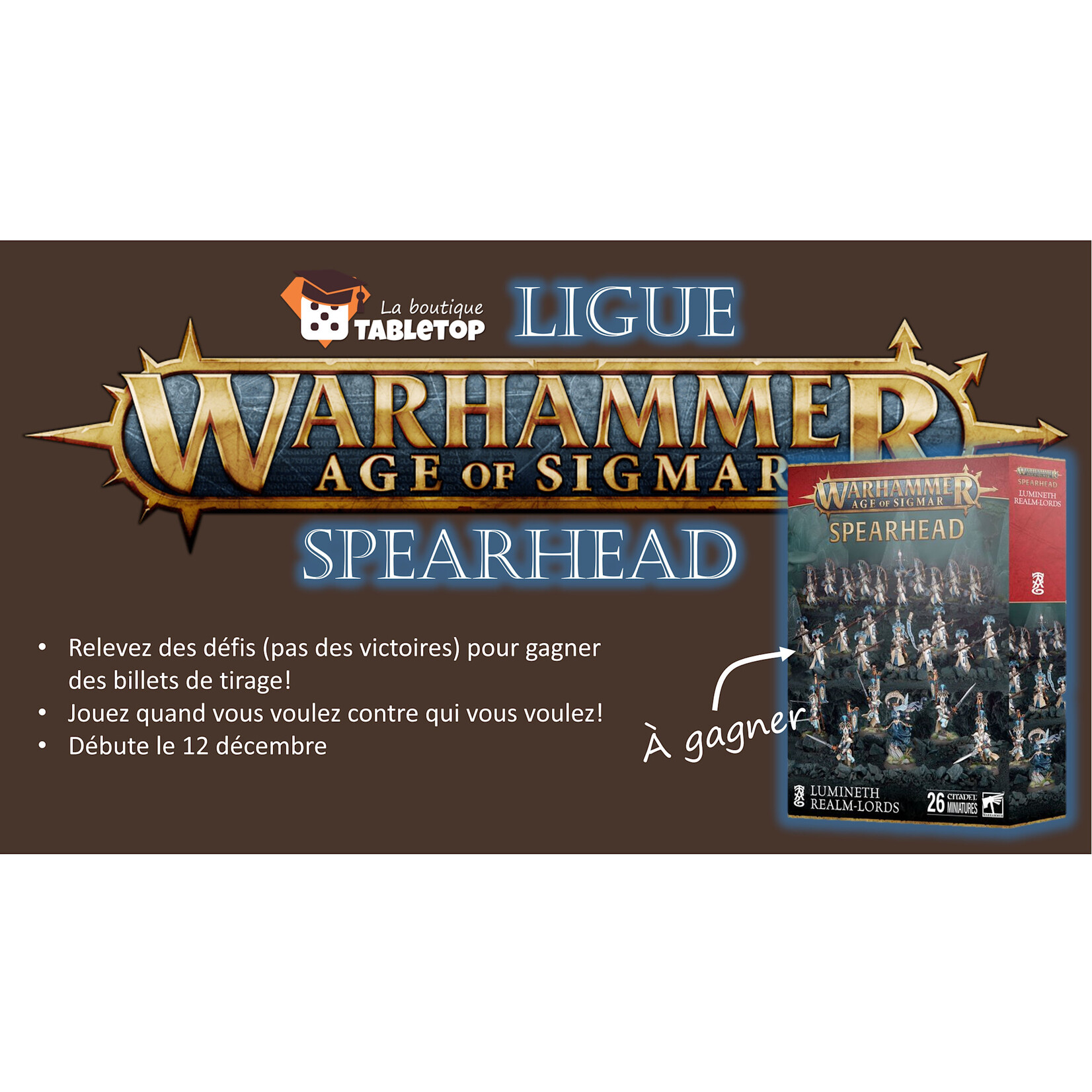 Ligue Spearhead - 12 décembre 2025 au 21 février 2026