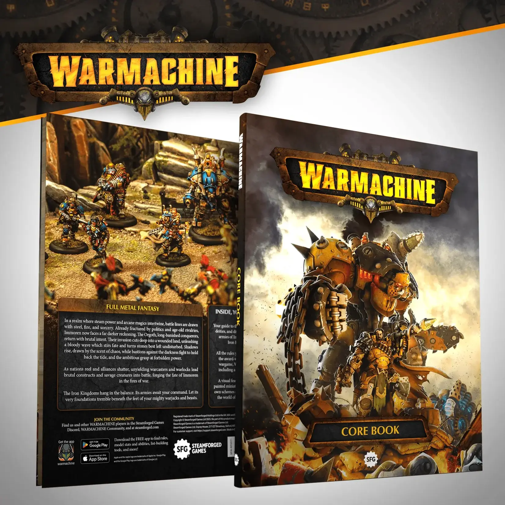 Steamforged Games Warmachine Core Book (ENG)