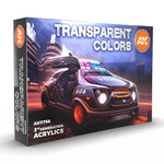 Transparent Colors - 3Gen Acrylics - AK Interactive