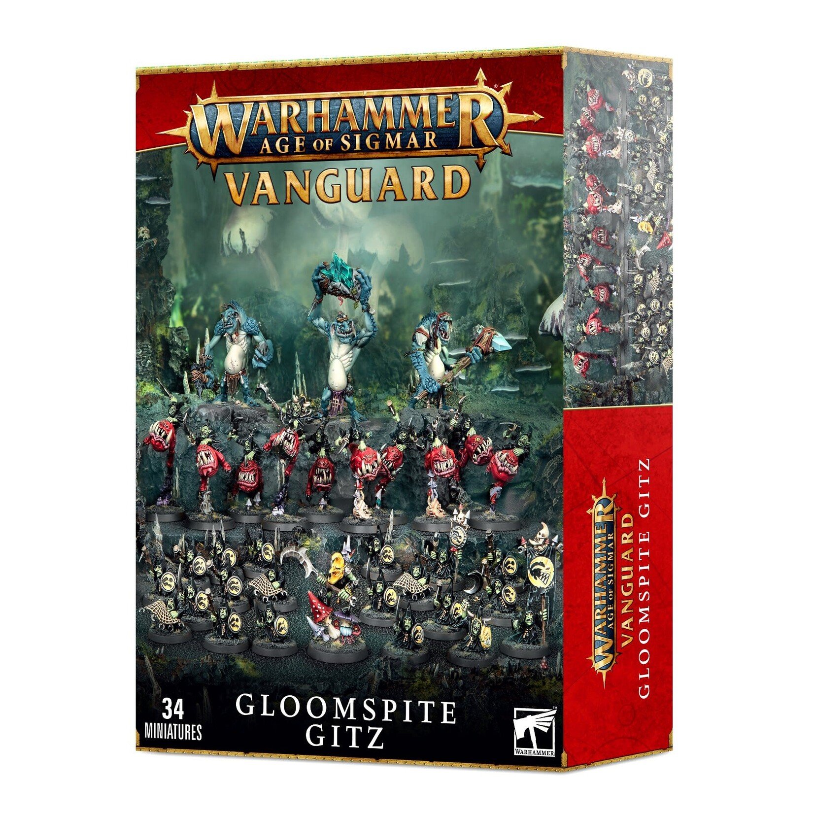 Games Workshop Spearhead: Bad Moon Madmob, Gloomspite Gitz - Warhammer Age of Sigmar
